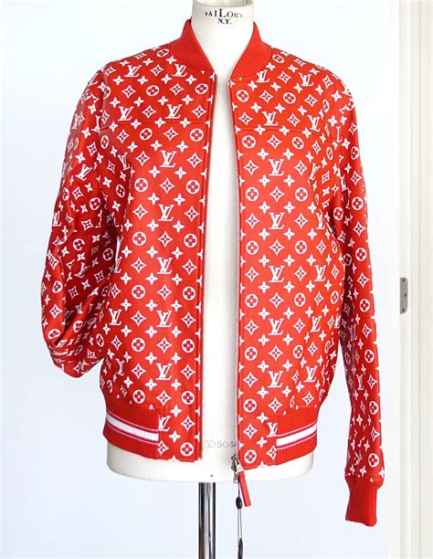 veste louis vuitton supreme|supreme x louis vuitton jacket.